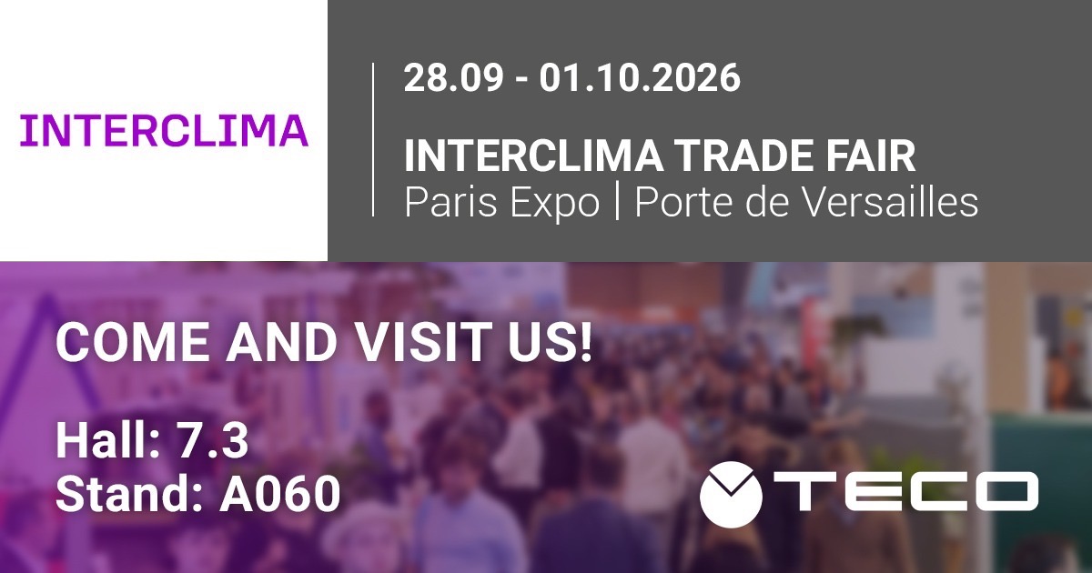 TECO at Interclima 2026 in Paris