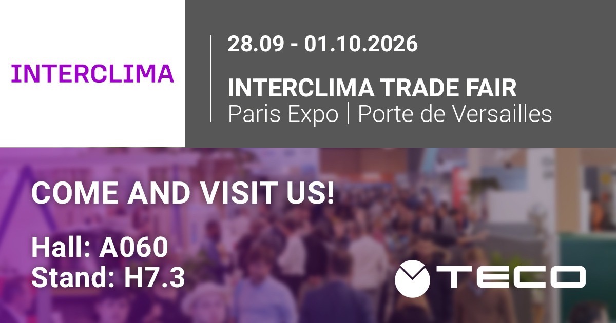 TECO at Interclima 2026 in Paris