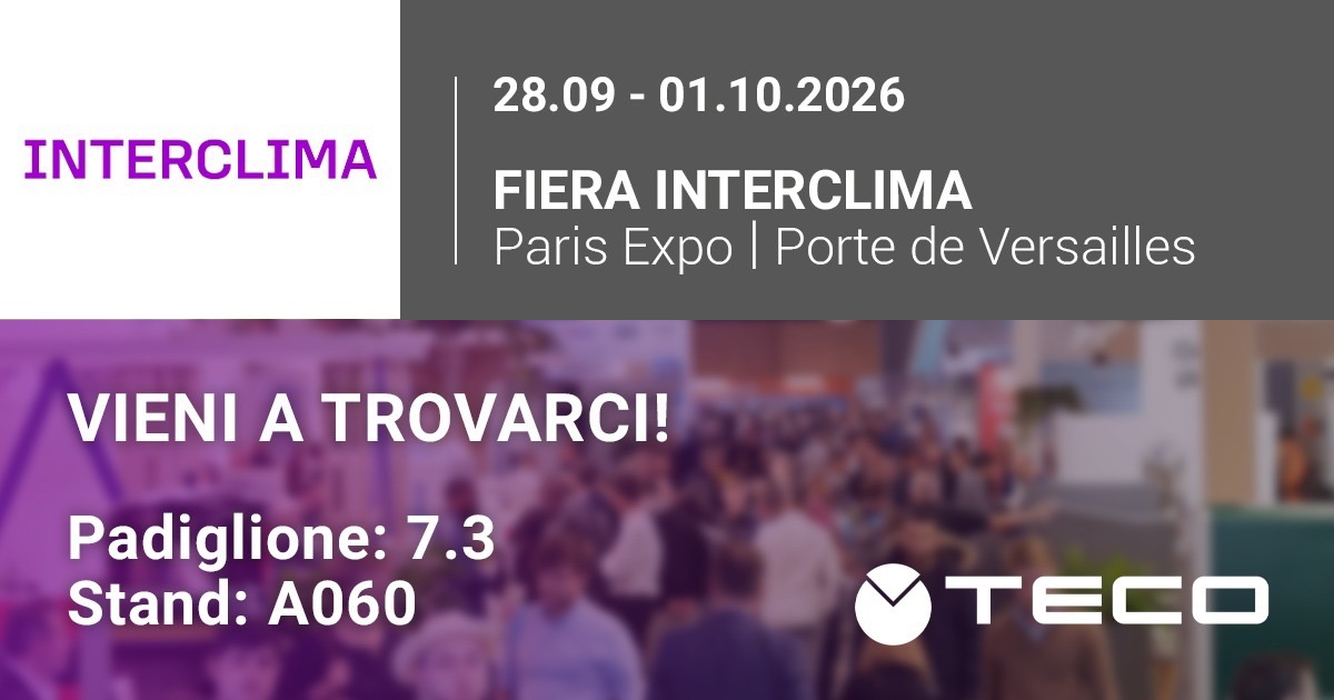 TECO a Interclima 2026 a Parigi