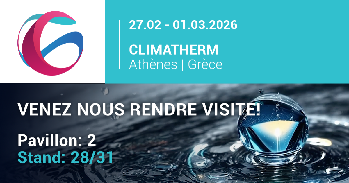 TECO à CLIMATHERM 2026 à Athènes (27 février – 1er mars)