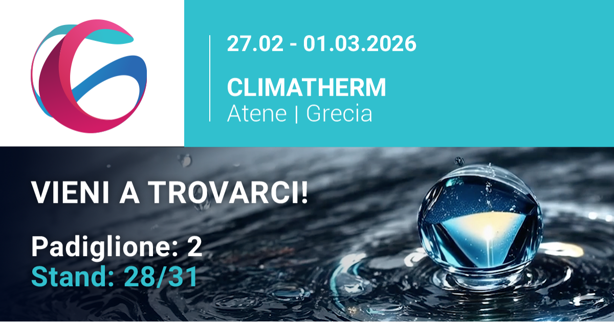 TECO a CLIMATHERM 2026 ad Atene dal 27 febbraio al 1&deg; marzo