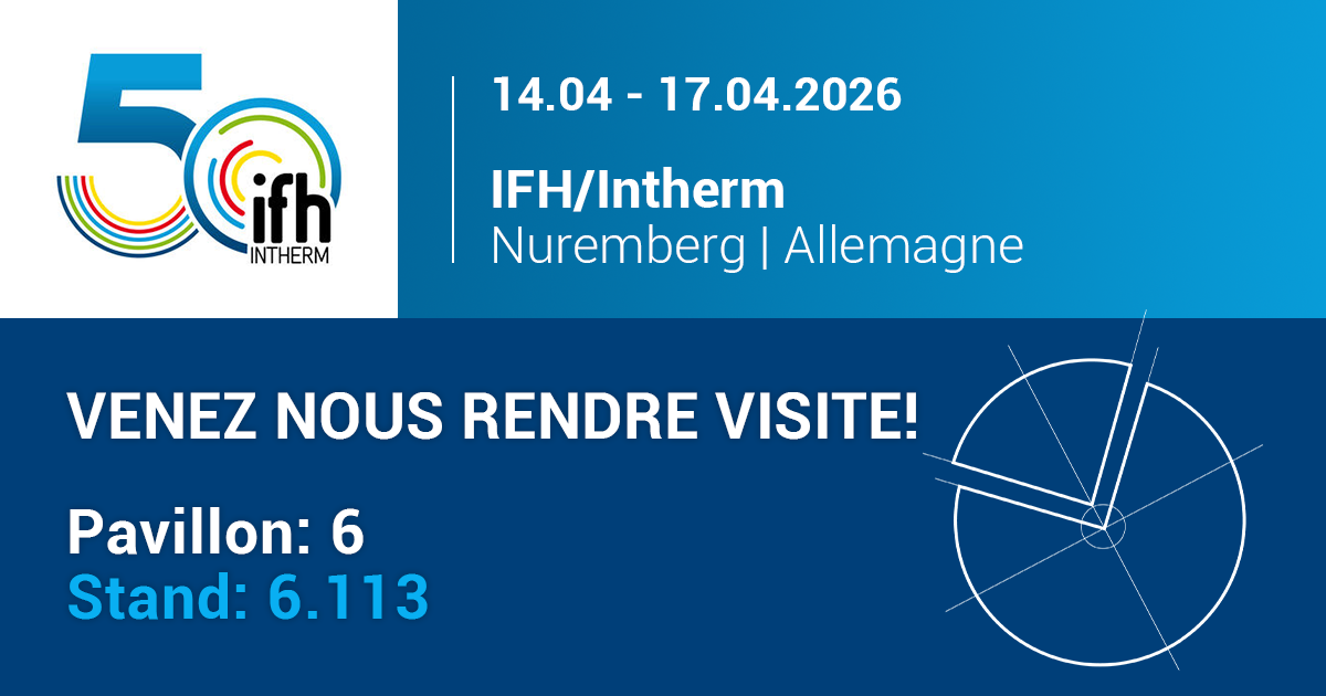 TECO au salon IFH/Intherm 2026 à Nuremberg du 14 au 17 avril