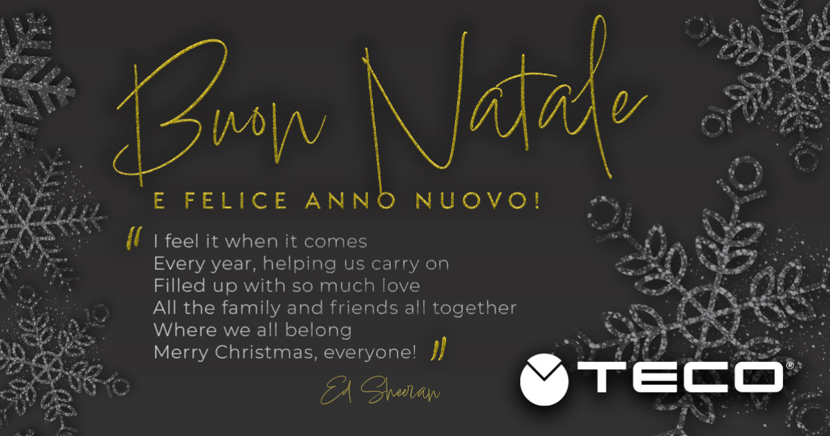 Buon Natale e felice anno nuovo!