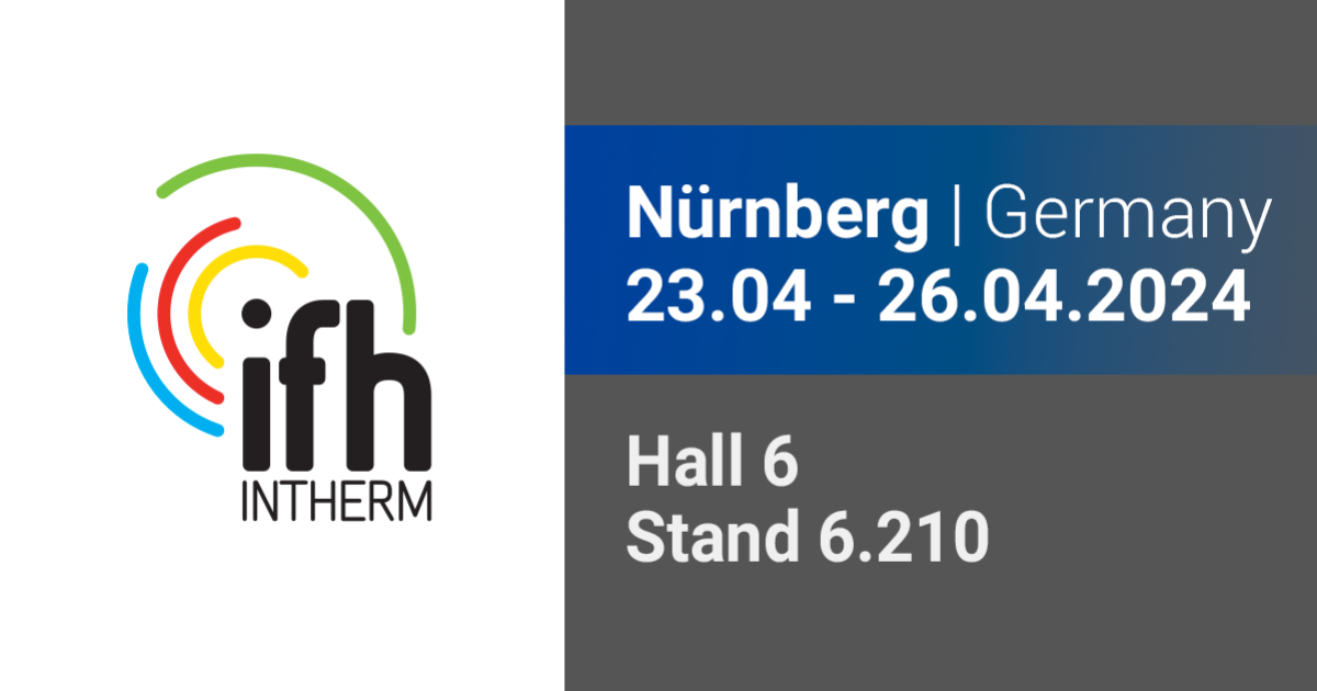 TECO looks forward to seeing you at the IFH Fair in Nuremberg from April 23 to 26, 2024