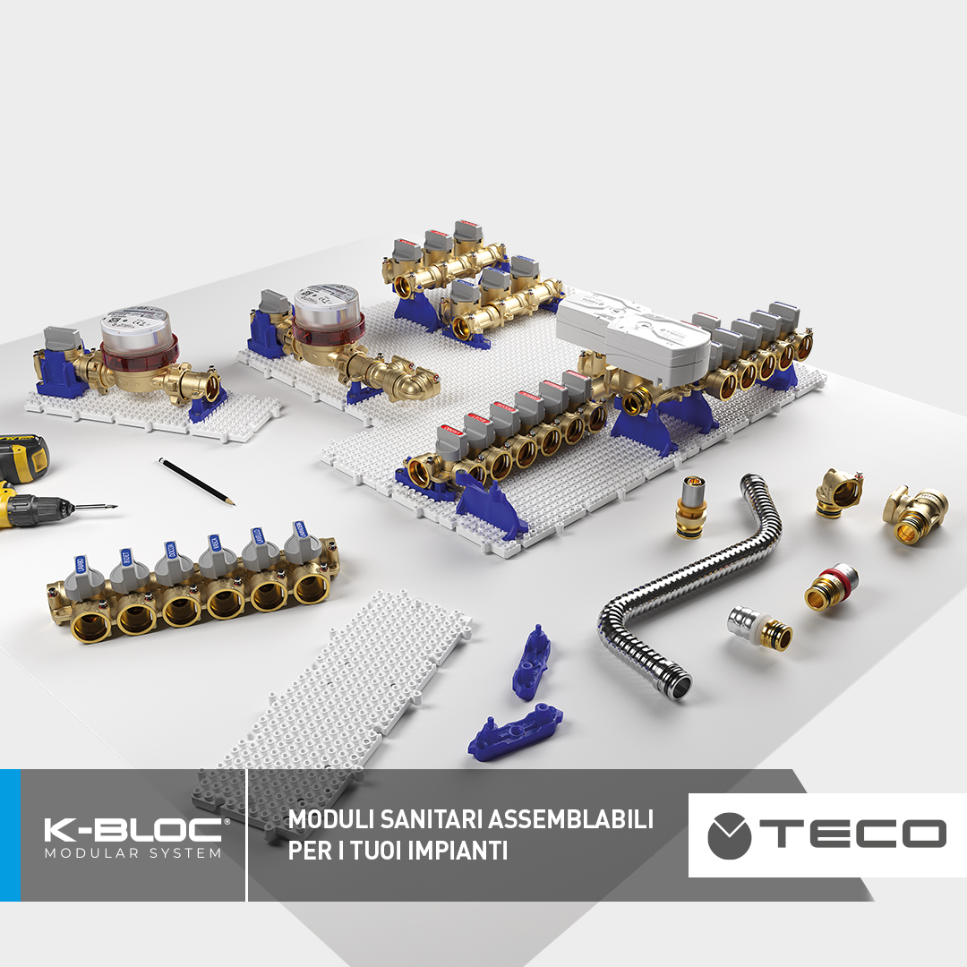 K-BLOC®: moduli sanitari assemblabili per i tuoi impianti