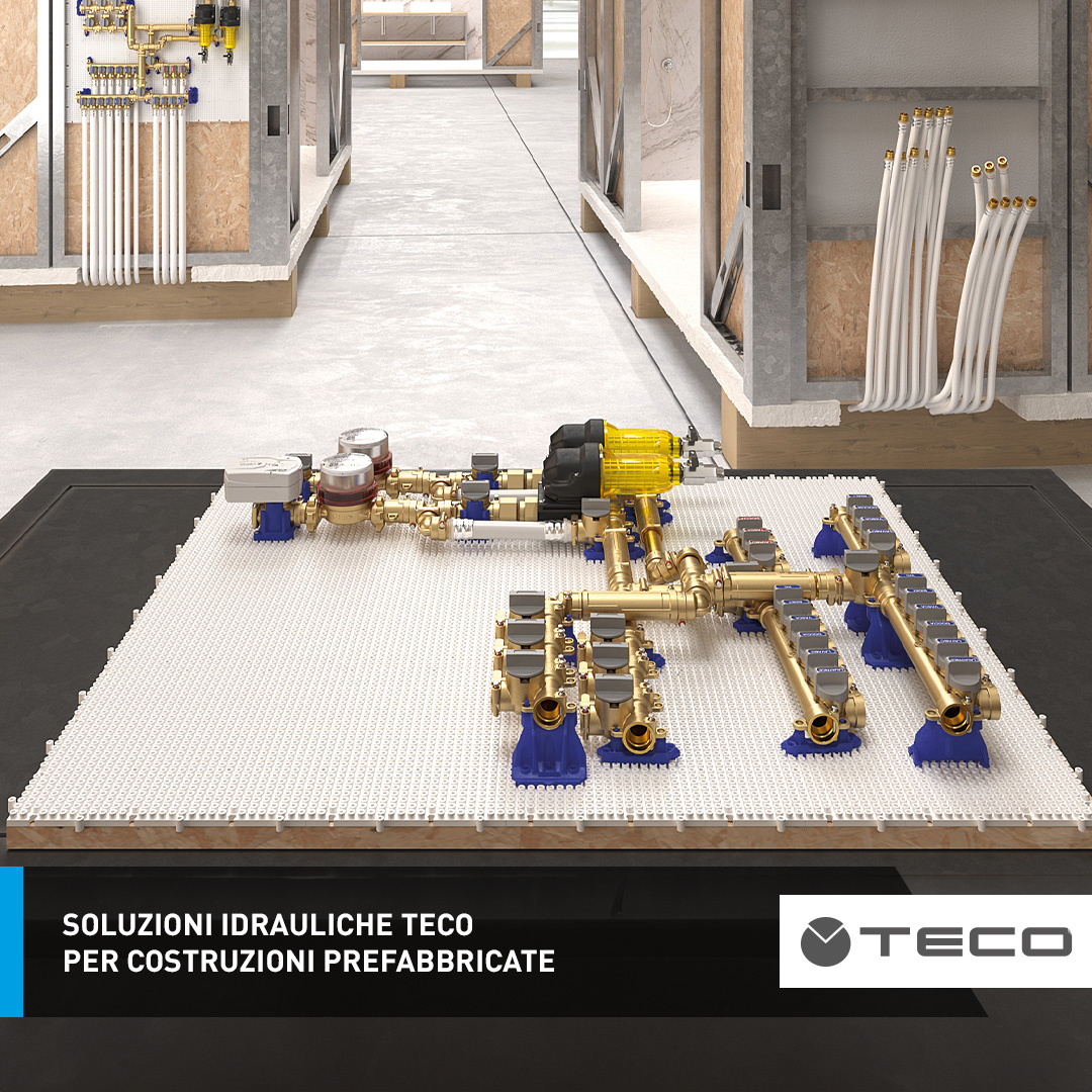 Soluzioni idrauliche TECO per costruzioni prefabbricate