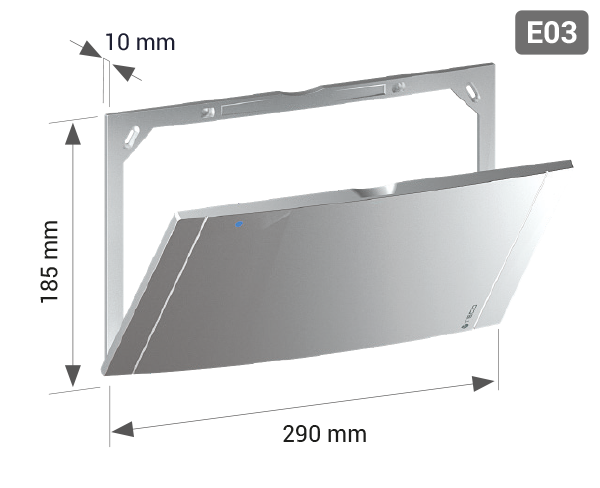 E03 Faceplate with magnetic closure for K4CC 