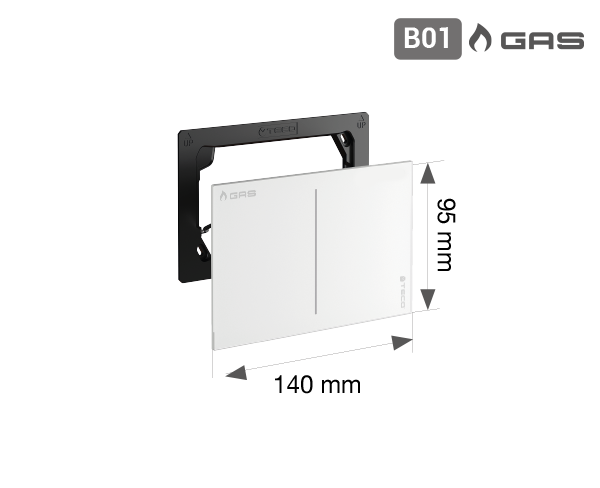 B03 Placca MATRIX di copertura con sportello magnetico per K2.1, K2.0 