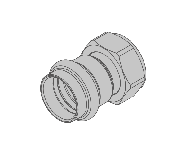 TC CONNECTION FITTINGS RG UNIPRESS® PRESS-FIT FITTING