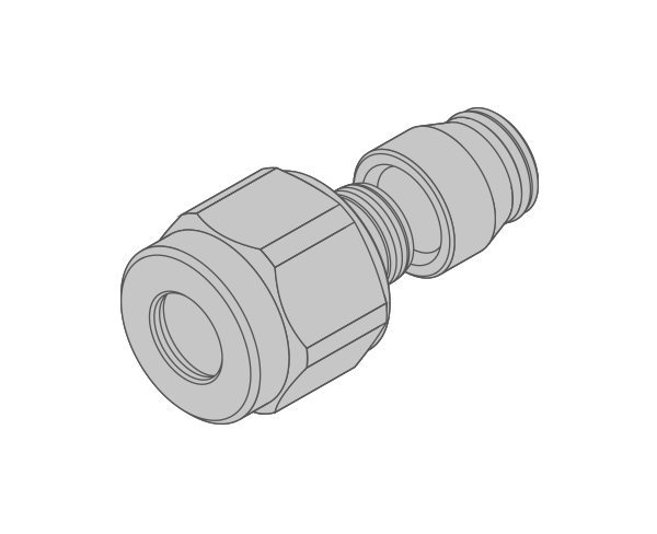 TC CONNECTION FITTINGS COMPRESSION FITTING