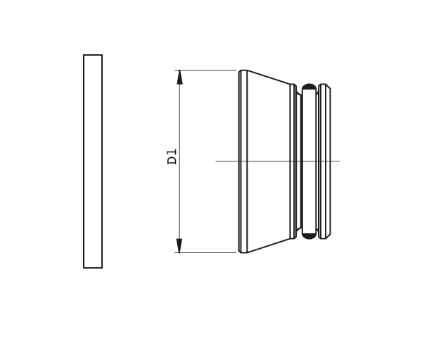 TC CONNECTION FITTINGS - ADAPTER FOR FLAT SEAL FITTINGS 0