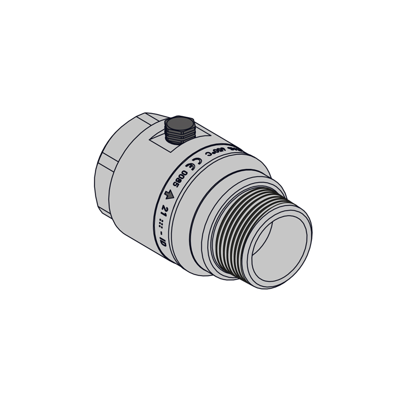 THERMALLY ACTIVATED SAFETY DEVICE FOR GAS SYSTEMS FIREBAG® FITTING FEMALE/MALE THREADED VERSION DN32 / DN40 / DN50