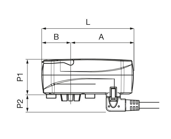 E100 - Attuatore elettrico 1