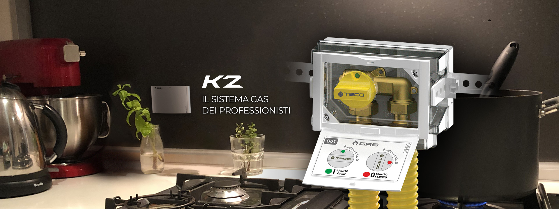 Teco K2.1 valvola gas cucina