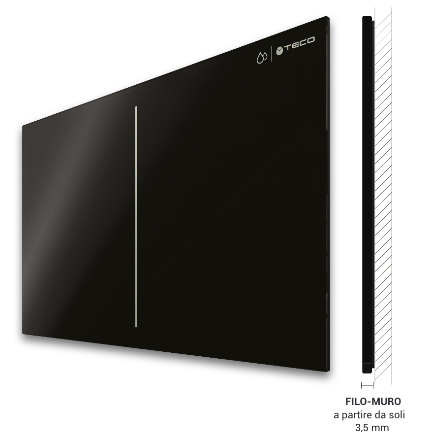 Placca MATRIX nera