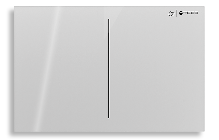 Placca MATRIX TECO in vetro bianco