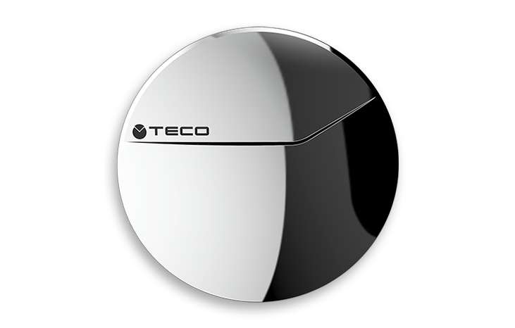 Plaque Teco Ultra couleur Chrome brillant