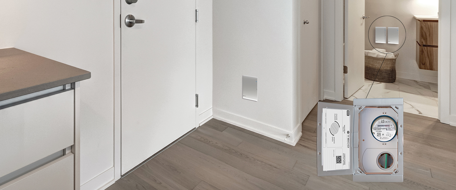 WARM-/KALTWASSERZÄHLUNG INNERHALB DER WOHNUNG